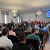 José Luiz Tejon realiza palestra na Santa Casa de Santos e emociona colaboradores